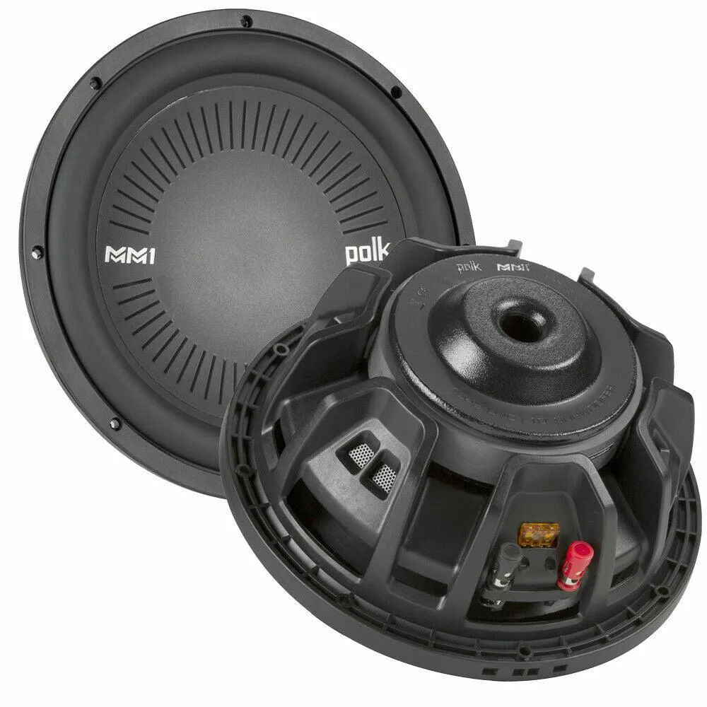 2 X Polk Audio MM1042DVC  Marine Audio 10" subwoofer ( Pack Of 2 )