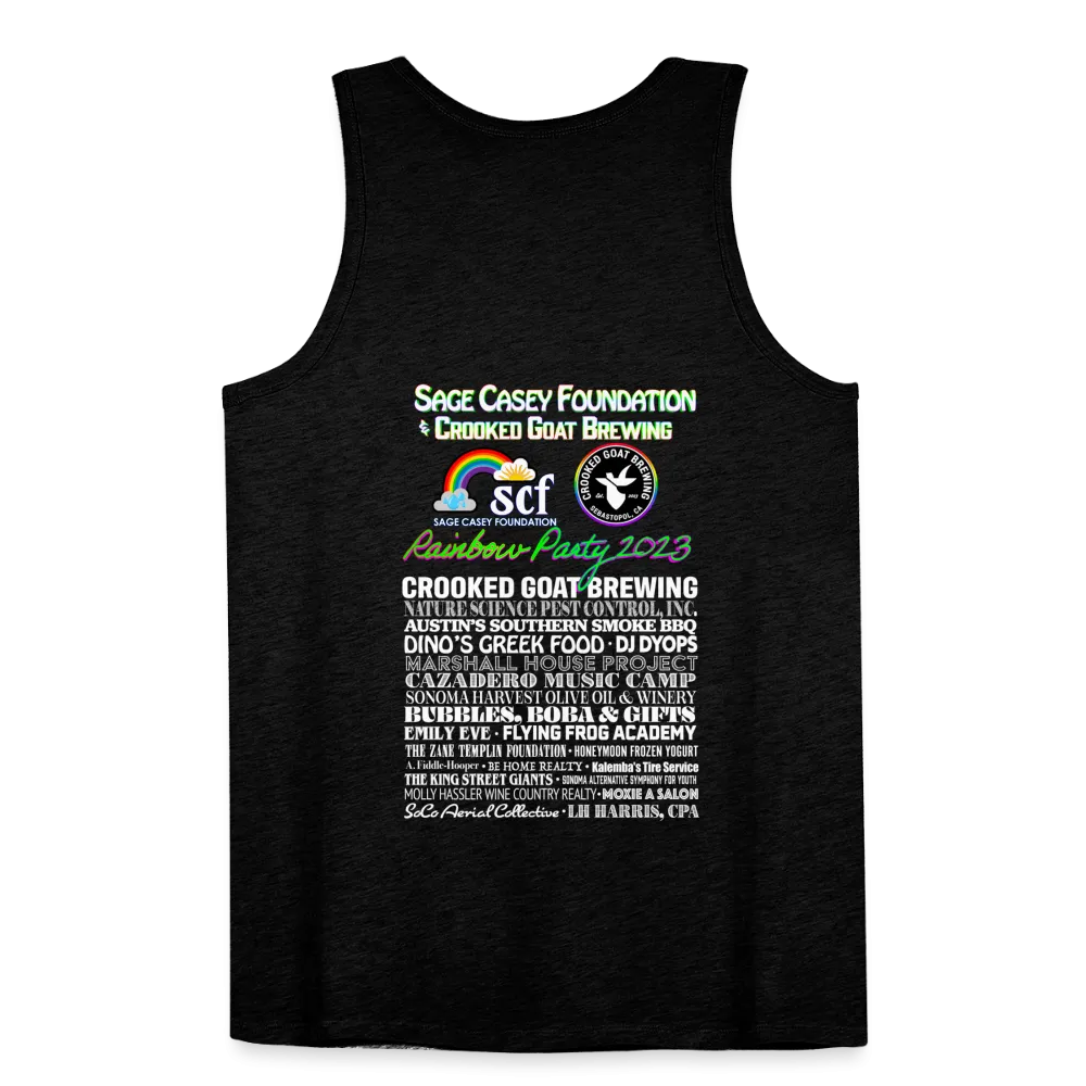 2023 Rainbow Party HEART Tank Unisex/Mens