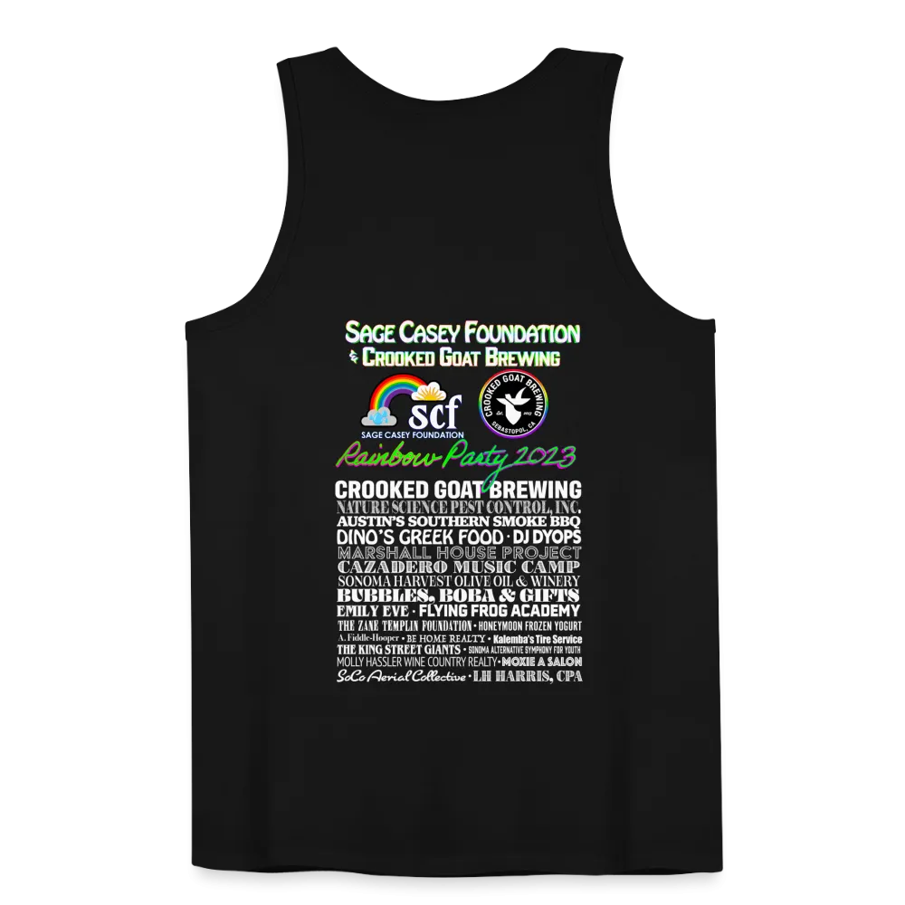 2023 Rainbow Party HEART Tank Unisex/Mens