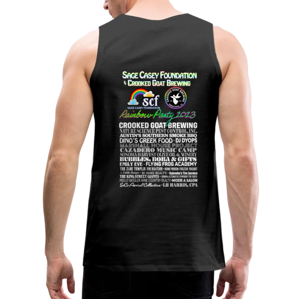 2023 Rainbow Party HEART Tank Unisex/Mens