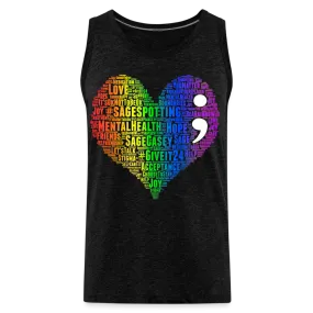 2023 Rainbow Party HEART Tank Unisex/Mens