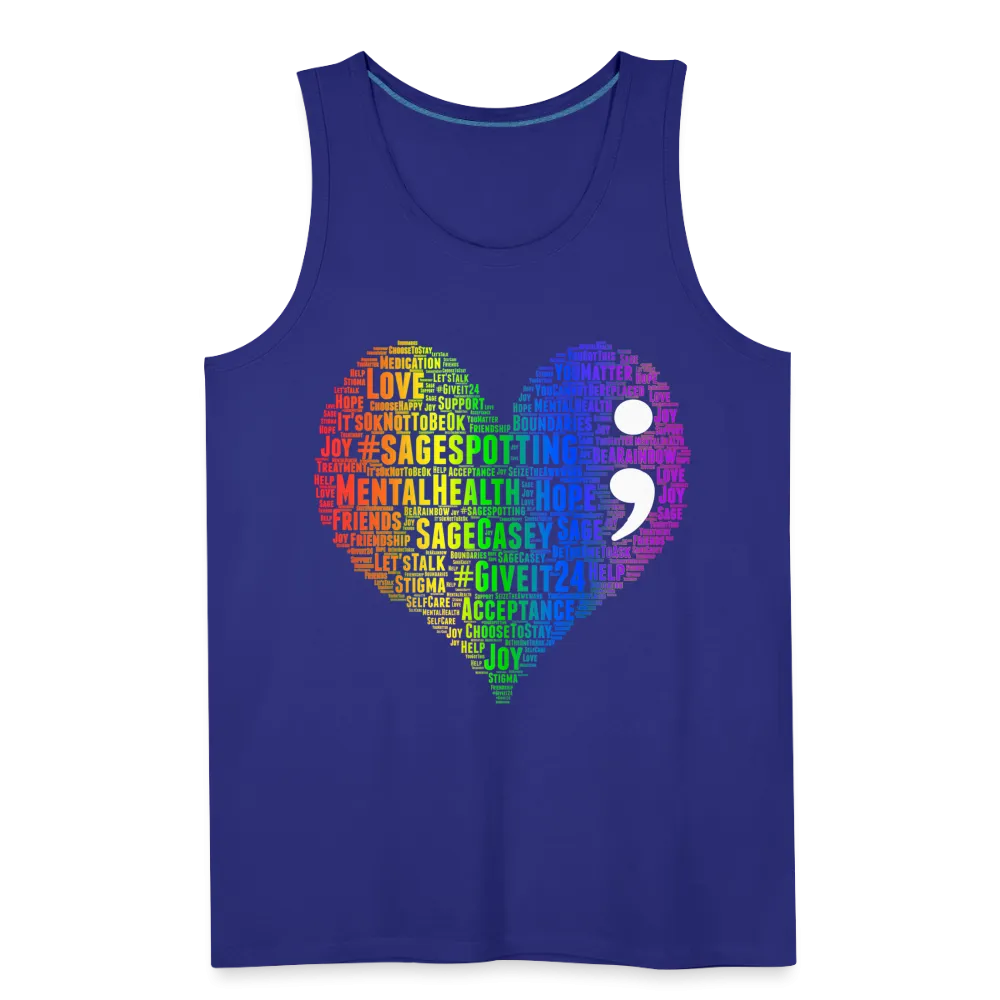 2023 Rainbow Party HEART Tank Unisex/Mens