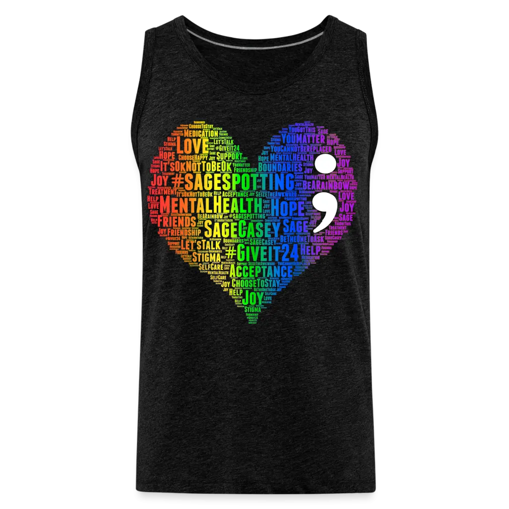 2023 Rainbow Party HEART Tank Unisex/Mens