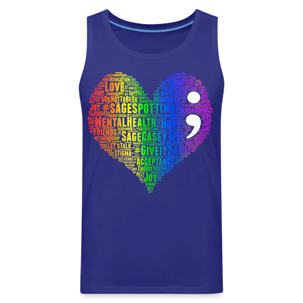 2023 Rainbow Party HEART Tank Unisex/Mens