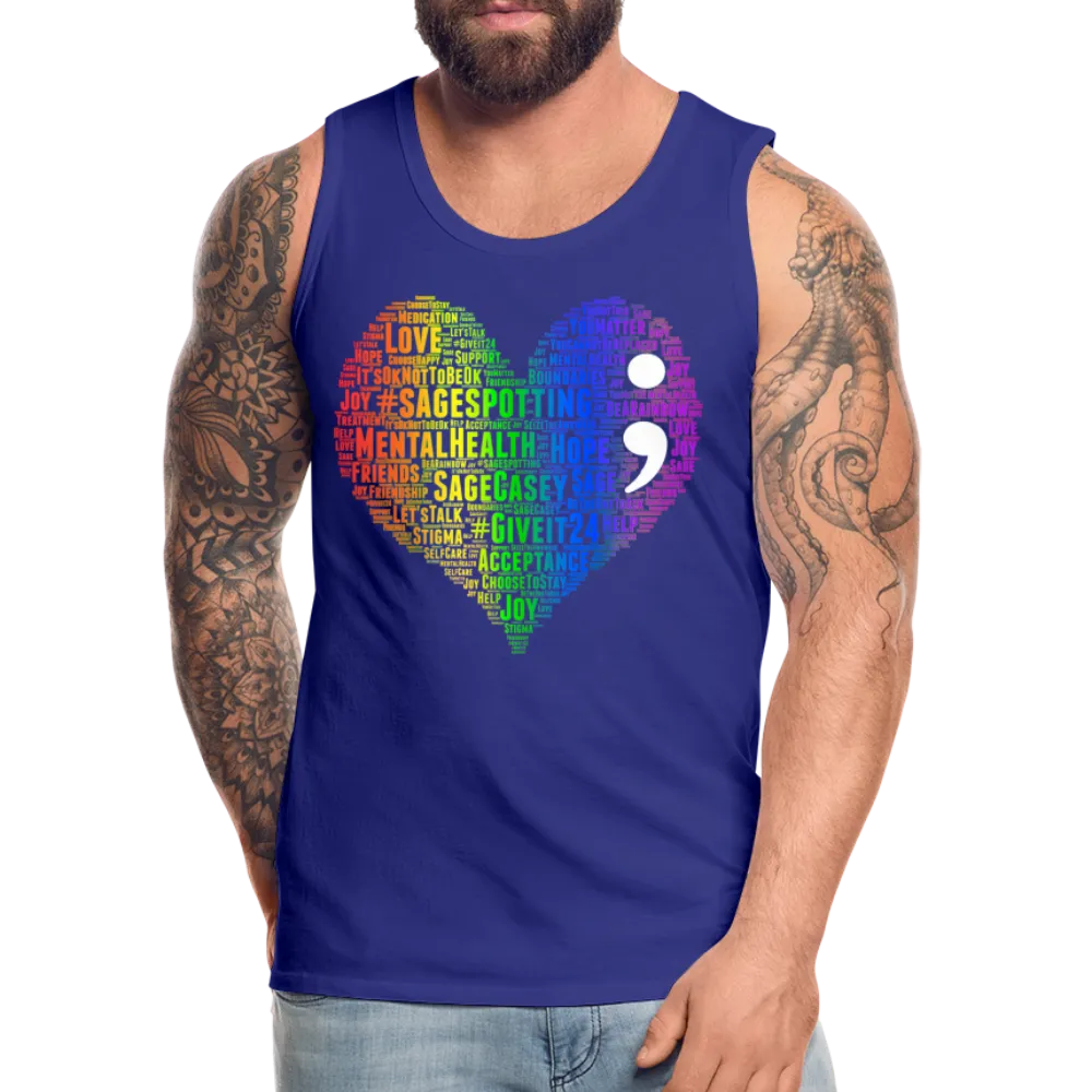 2023 Rainbow Party HEART Tank Unisex/Mens