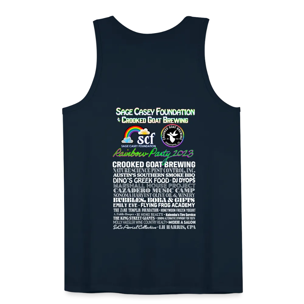 2023 Rainbow Party HEART Tank Unisex/Mens