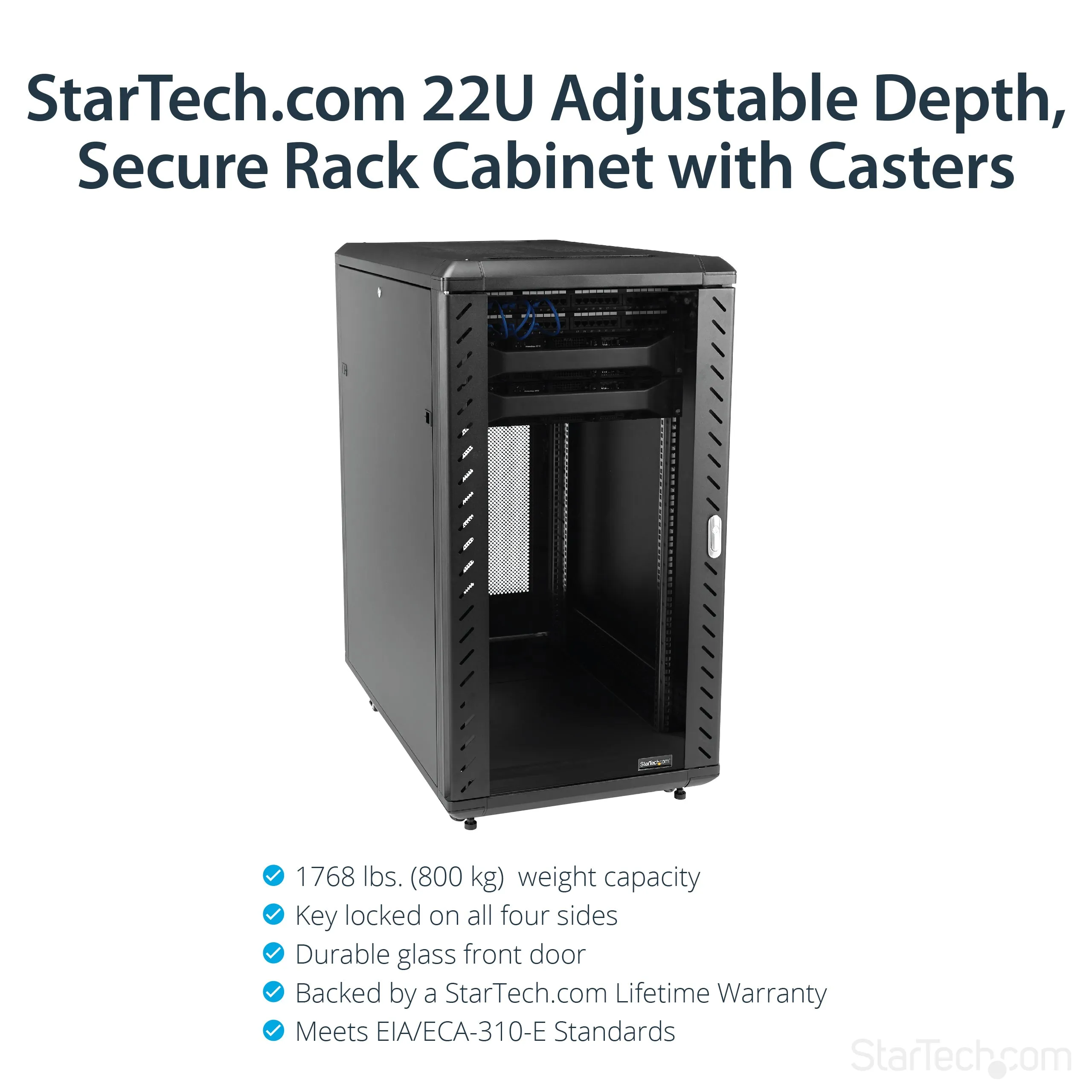 22U Server Rack Cabinet