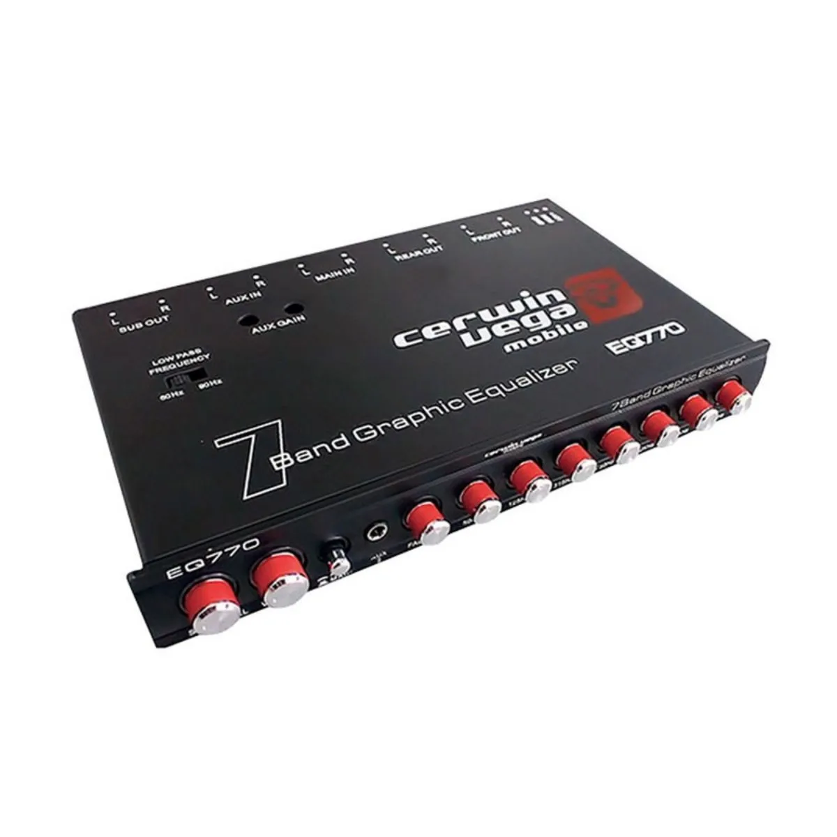 7-Band Parametric EQ with AUX Input - EQ-770