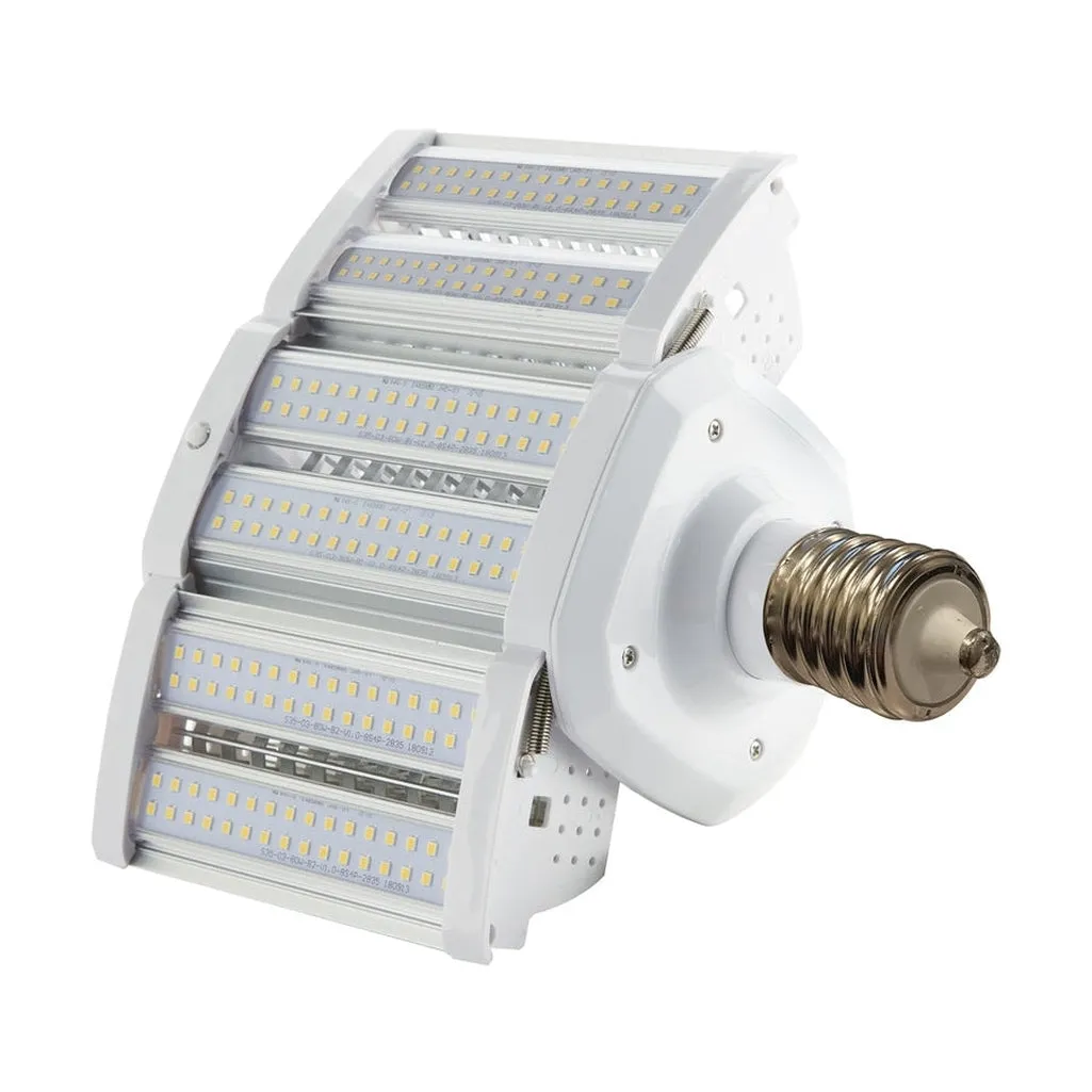 80 Watt LED Hi-lumen shoe box style lamp for commercial fixture applications - 5000K - Mogul Extended - Type B Ballast Bypass -100-227V