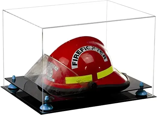 Acrylic Fireman's Helmet Display Case – Clear (A014/V60)