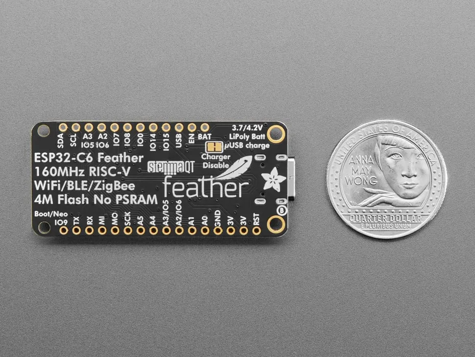 Adafruit ESP32-C6 Feather - STEMMA QT