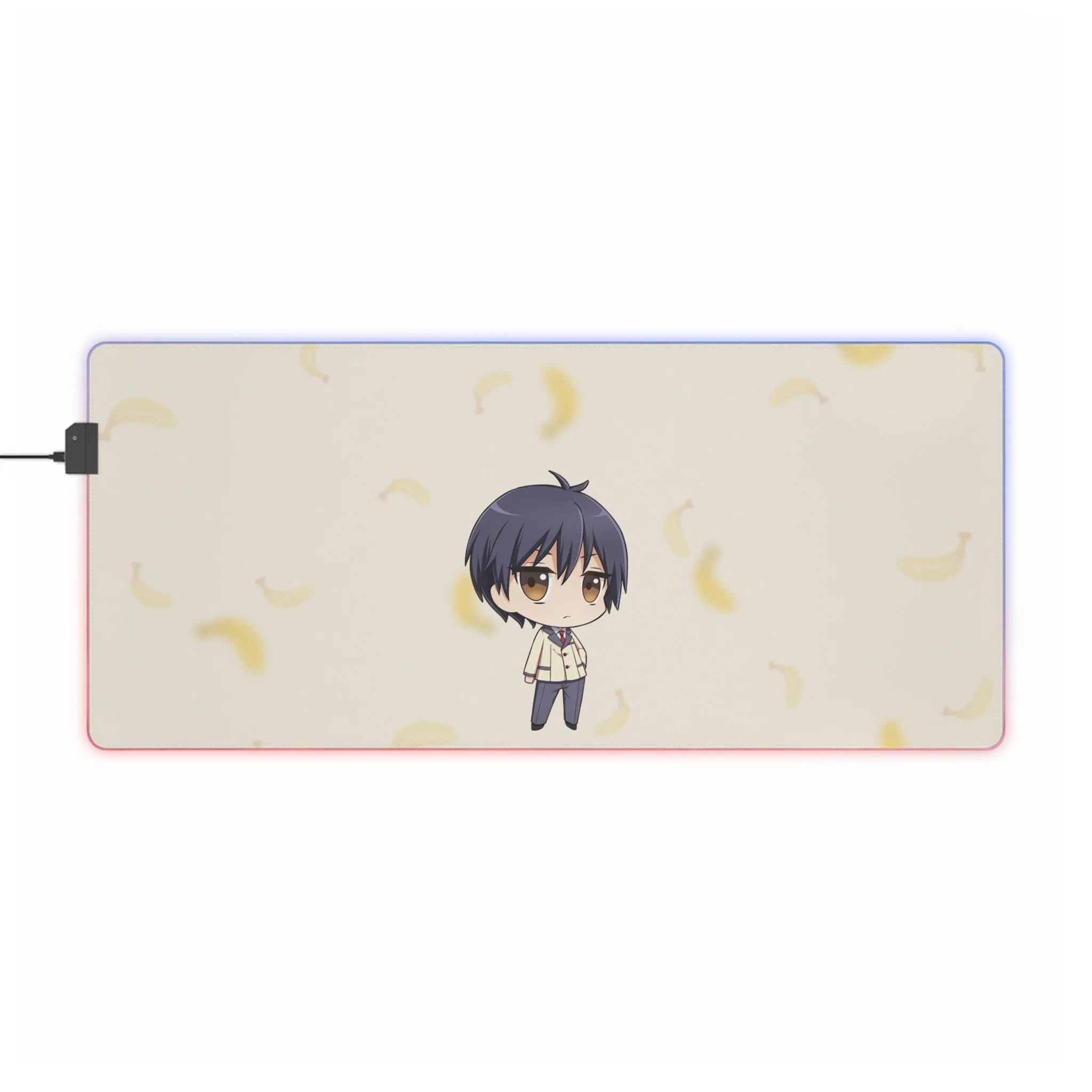 Aho Girl Akuru Akutsu RGB LED Mouse Pad (Desk Mat)