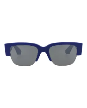 Alexander McQueen Square-Frame Recycled Acetate Sunglasses, Style #  AM0405S-30014336003