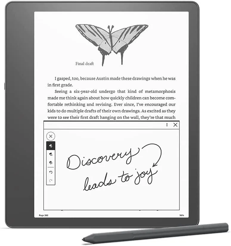 Amazon Kindle Scribe E-Book Reader Touchscreen 32 Gb Wi-Fi Grey