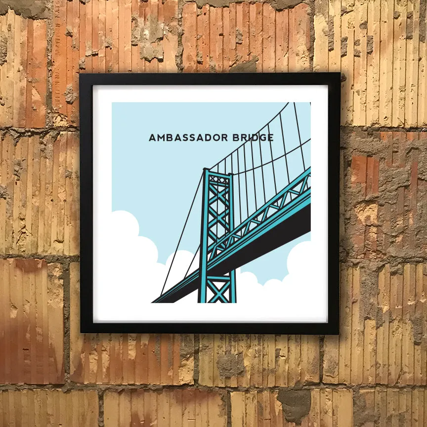 Ambassador Bridge Print