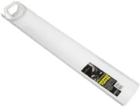 Amerimax 37030 White Poly 30" Hinged Dripper Flipper Downspout Extension - Quantity of 12