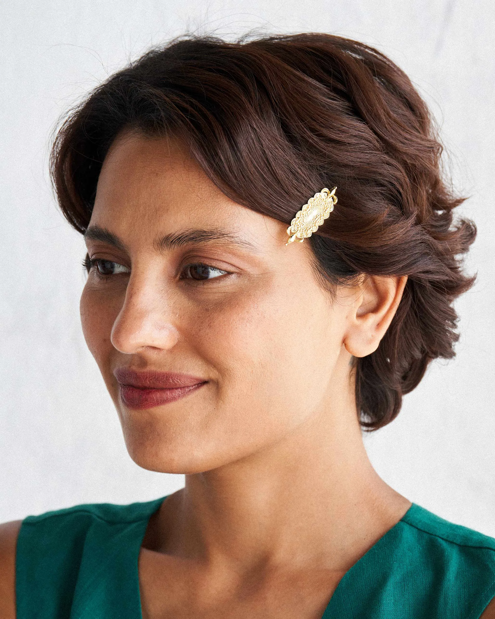 Amulet Hairpin - Brass