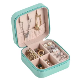 Aqua SQ Travel Jewelry Case