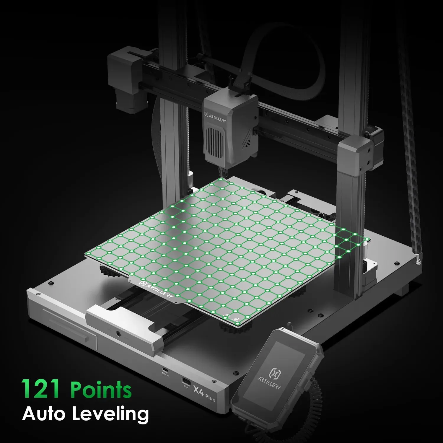 Artillery Sidewinder X4 Plus 3D Printer: Big large prints at up to 500 mm/s