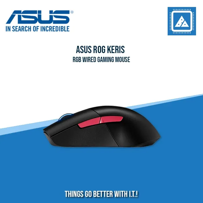 ASUS ROG KERIS RGB WIRED GAMING MOUSE