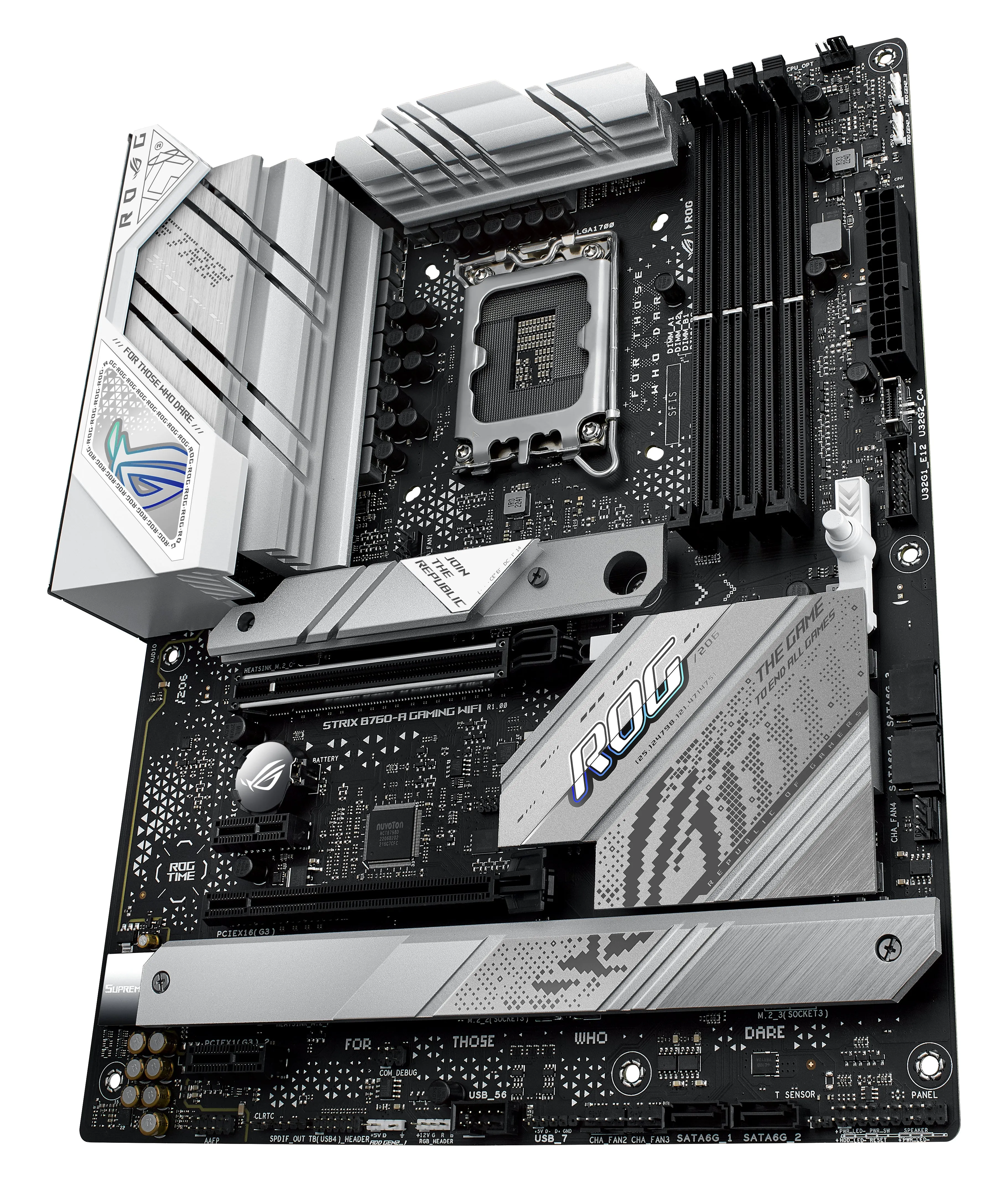 Asus Rog Strix B760-A Gaming Wifi - Motherboard - Atx - Lga1700 Socket - B760 Chipset - Usb-C 3.2 Gen 2X2, Usb 3.2 Gen 2