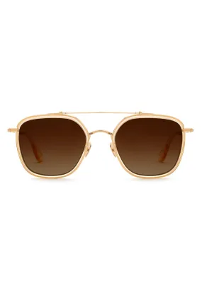 AUSTIN | 18K Titanium   Champagne Polarized