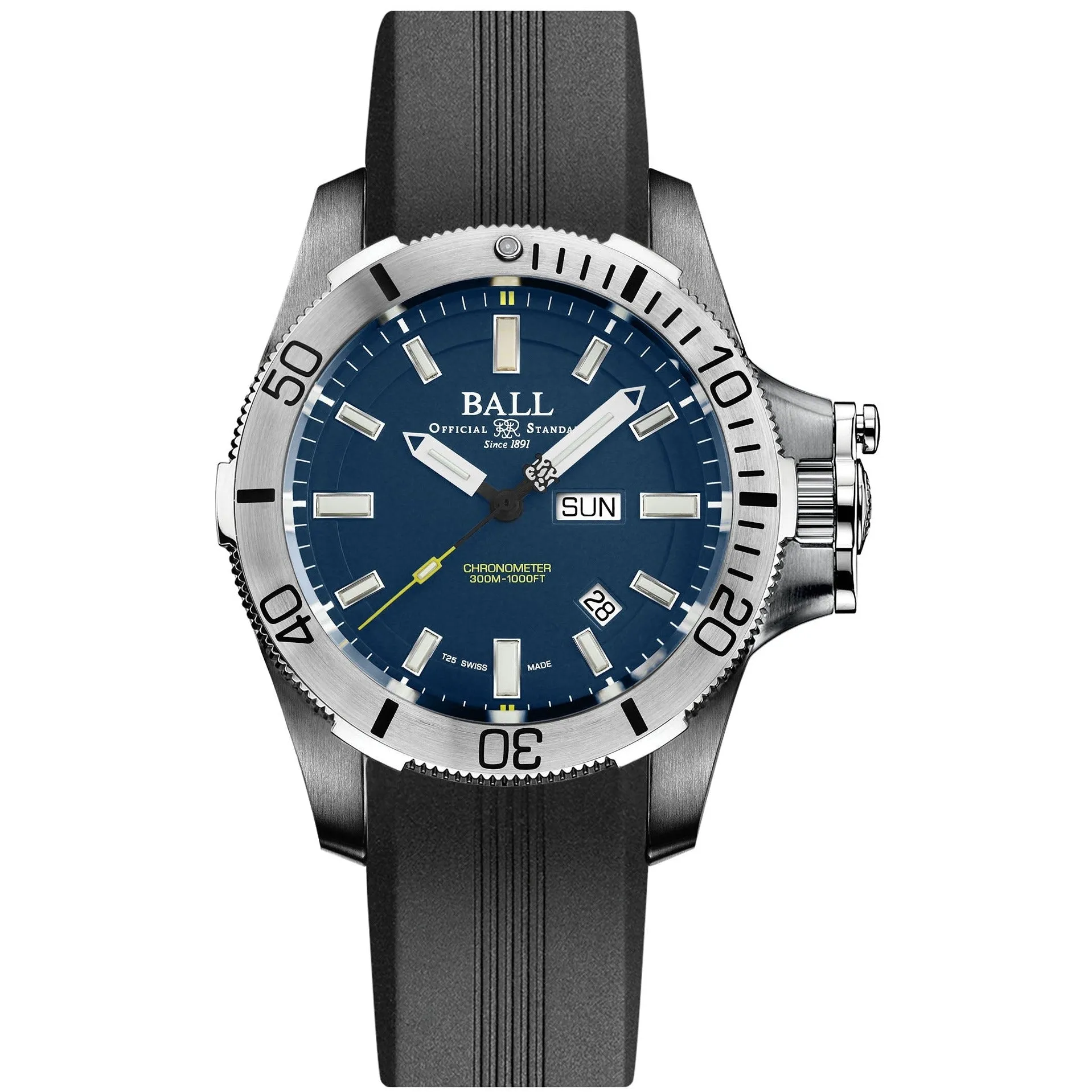 Ball Engineer Hydrocarbon Submarine Warfare Men's Blue Watch DM2276A-P2CJ-BE