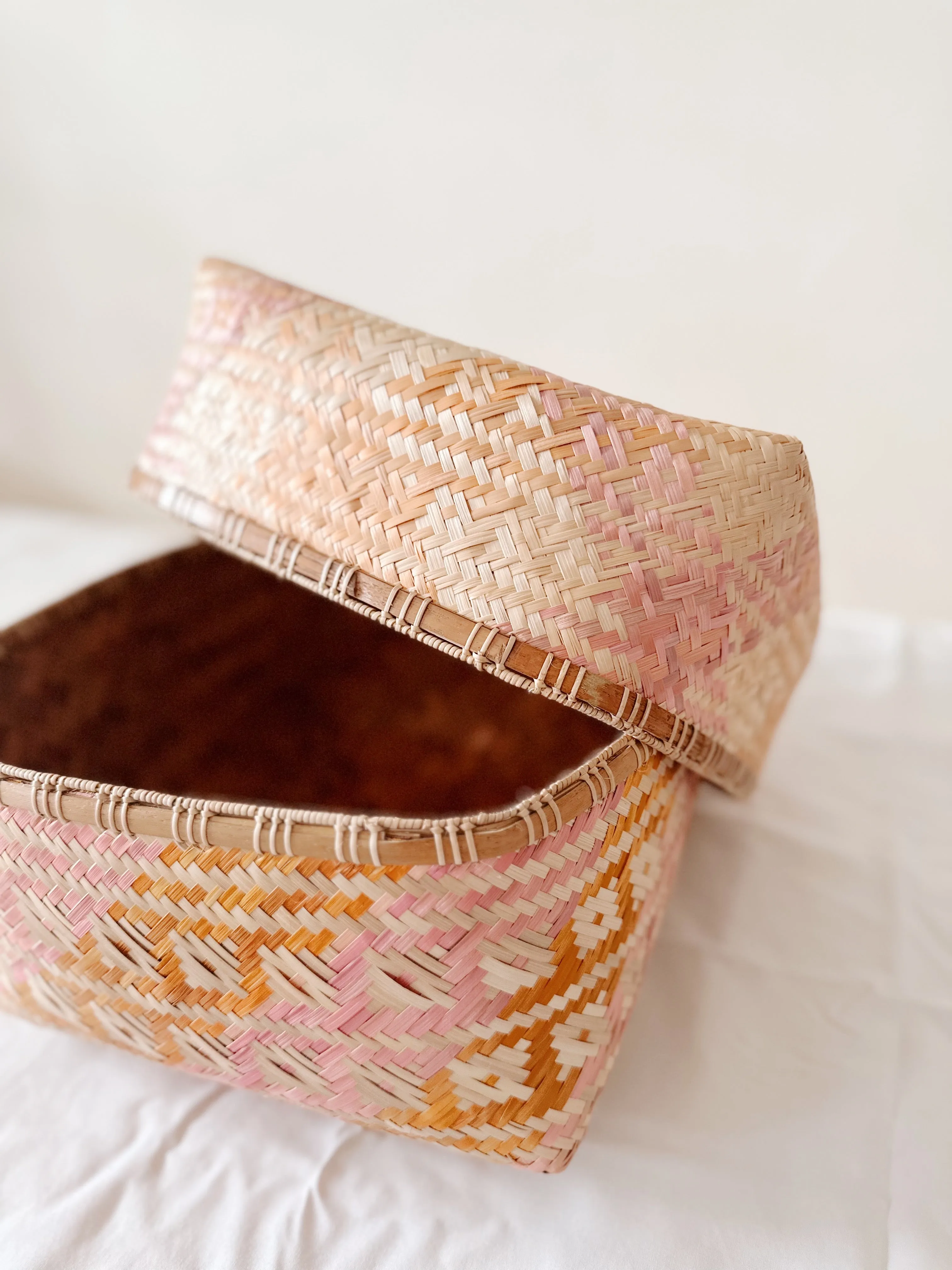 BAMBOO WEAVE BOX (OU009)