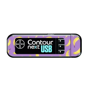 Bayer Contour Next USB Vinyl Sticker (Go Bananas)