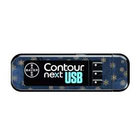 Bayer Contour Next USB Vinyl Sticker (Snowy Nights)