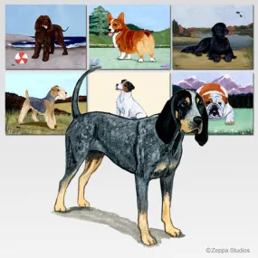 Bluetick Coonhound Scenic Mouse Pad