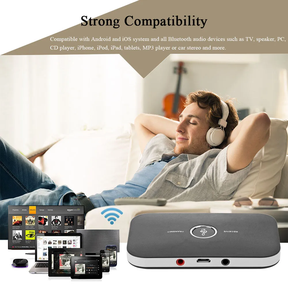 Bluetooth 4.1 Audio Transmitter and Receiver