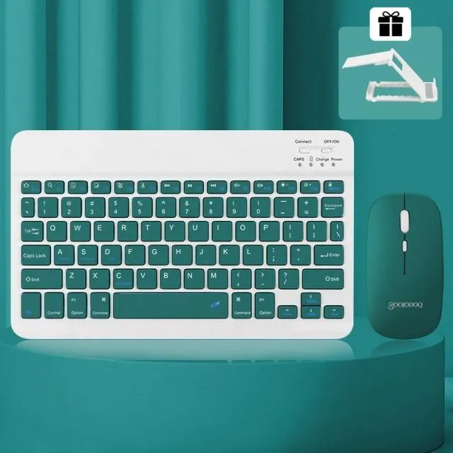 Bluetooth Mini Thin Keyboard Mouse Set