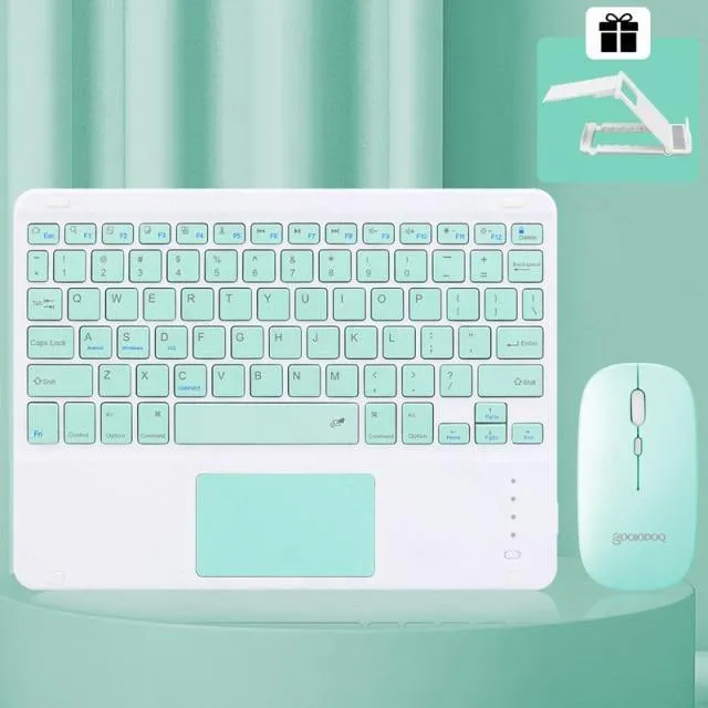 Bluetooth Mini Thin Keyboard Mouse Set