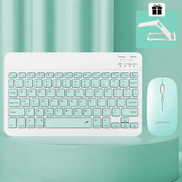 Bluetooth Mini Thin Keyboard Mouse Set