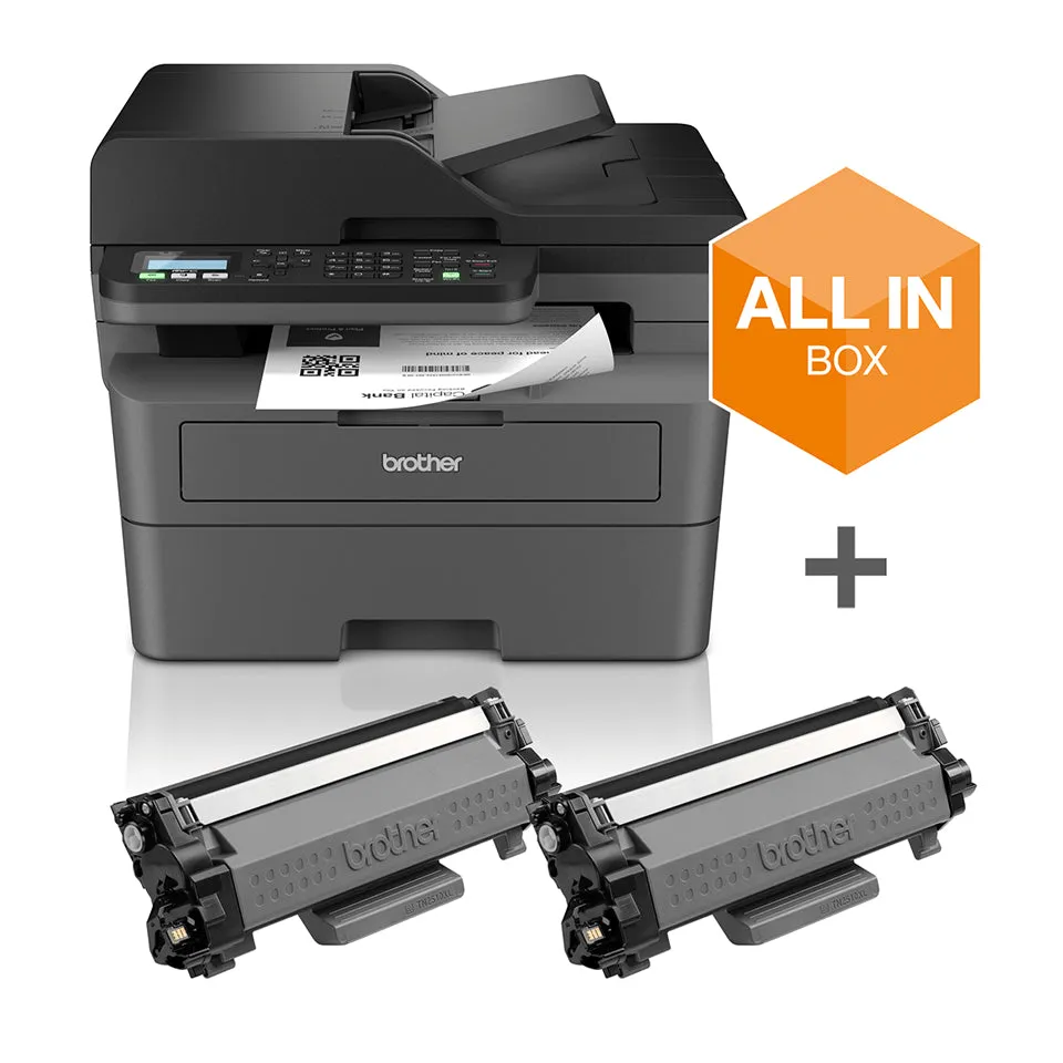 Brother Mfc-L2827dwxl - Multifunction Printer - B/W