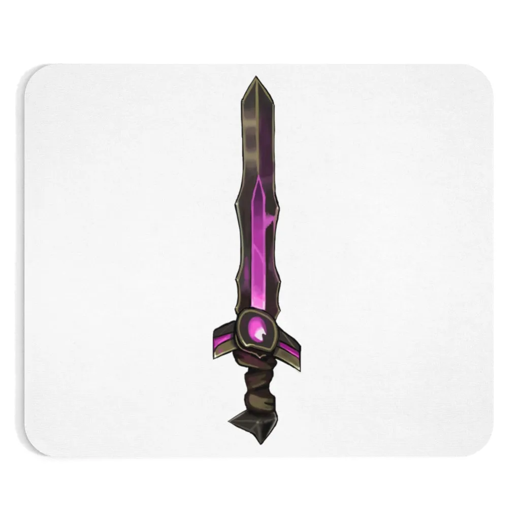 Brown and Purple Sword Mouse Pad (EU)