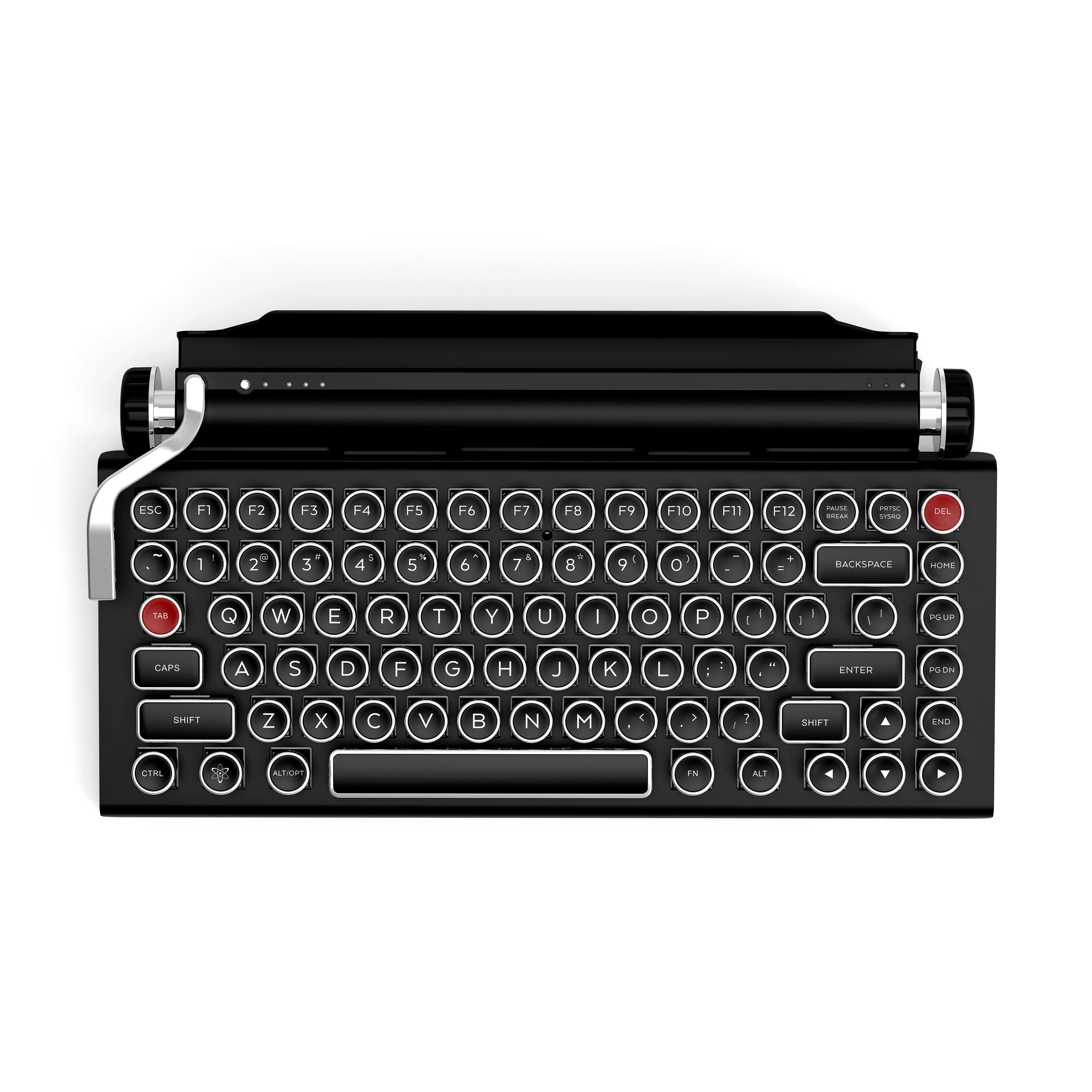 BUNDLE BLACK CHROME QWERKYWRITER®   NUMKEY   WRIST REST