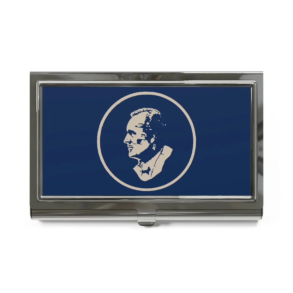 Business Card Holder With Classic Logo