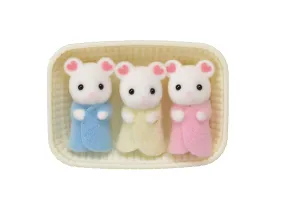 Calico Critters - CC1806 | Marshmallow Mouse Triplets