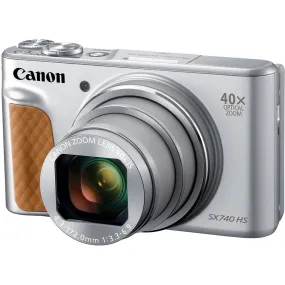 Canon PowerShot SX740 HS Digital Camera - Silver