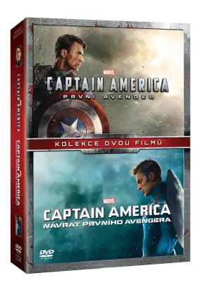 Captain America kolekce 1.-2. 2DVD / Captain America: The First Avenger   Captain America: The Winter Soldier