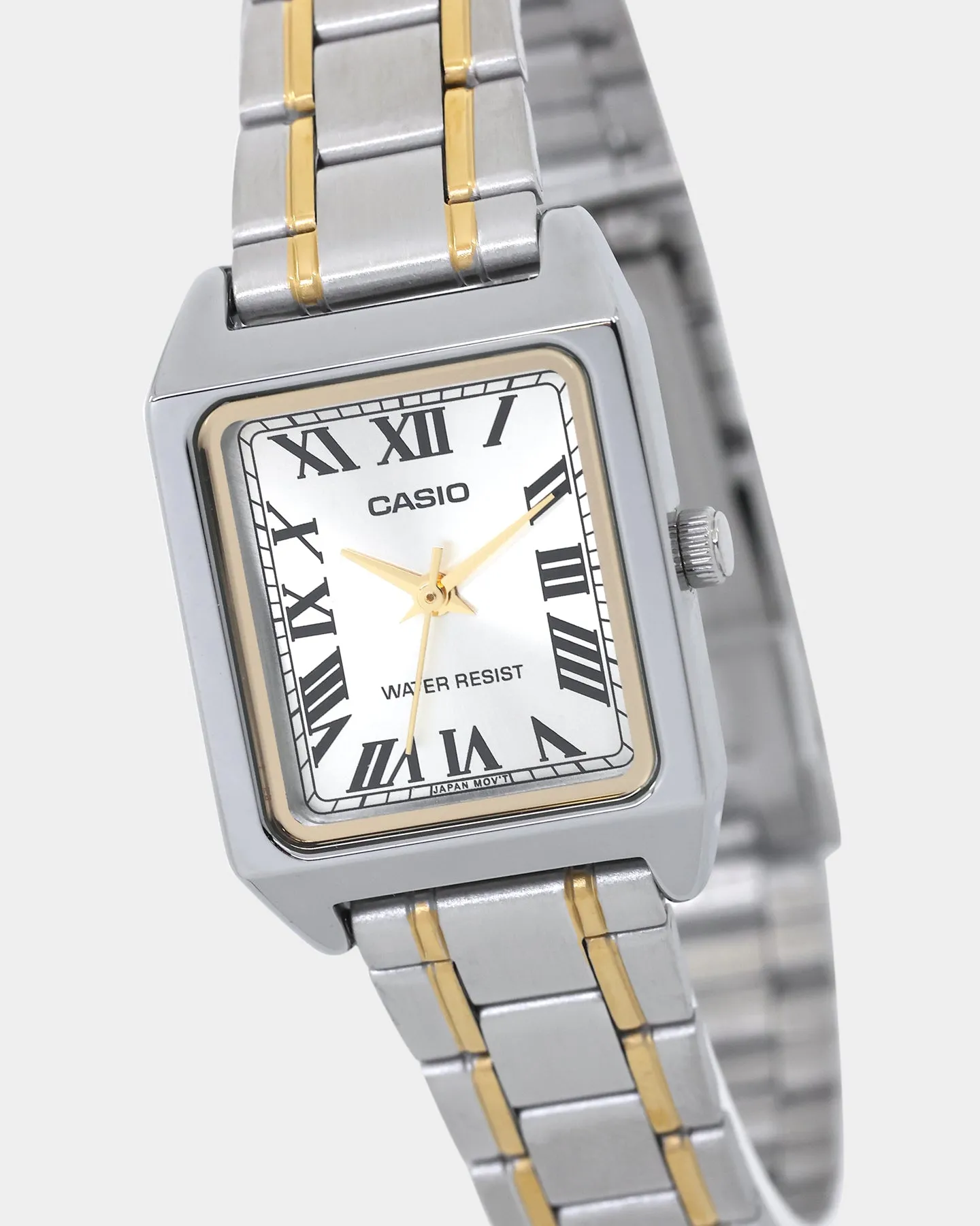 Casio Women's LTPV007SG-9B Watch Silver/Gold