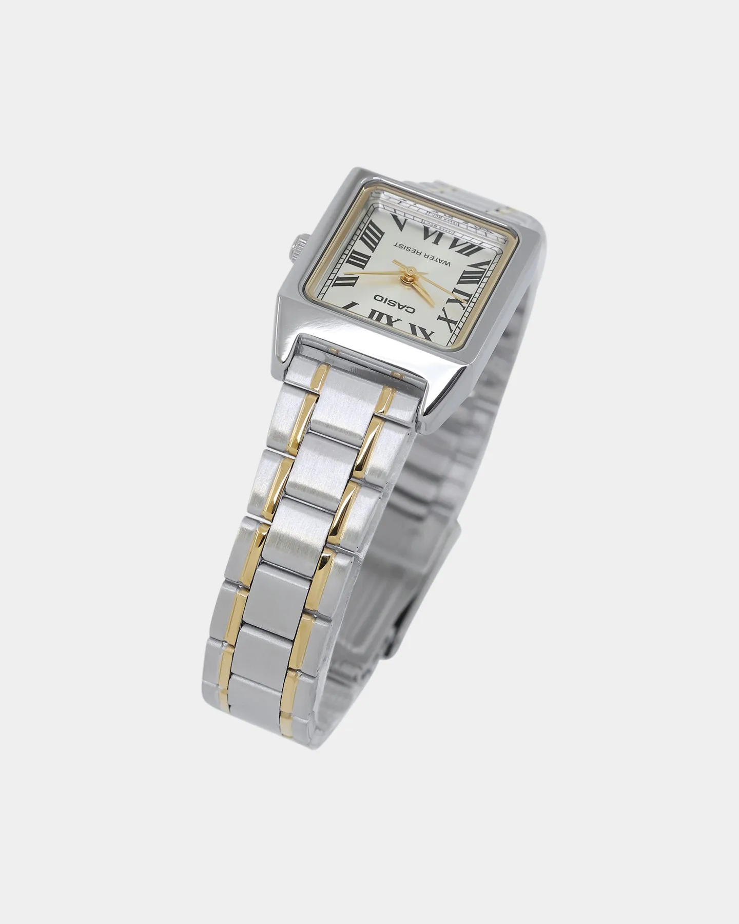 Casio Women's LTPV007SG-9B Watch Silver/Gold