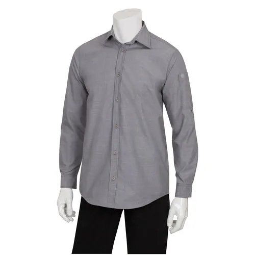 Chef Works SLMCH005GRYXS Dress Shirt