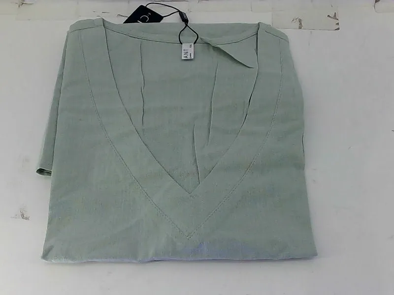 Chigant Light Green Casual Cami Top 3X-Large