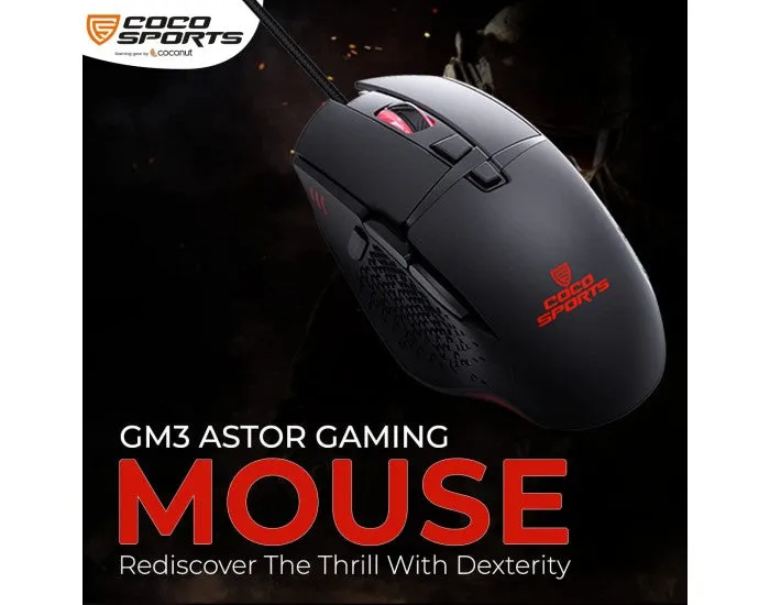 COCO SPORTS GAMING MOUSE USB GM3 ASTOR RGB GM3 ASTOR