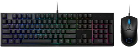 Cooler Master Combo MS110 Combo Bundle with Mem-chanical Gaming Keyboard and Gaming Mouse with Optical Sensor