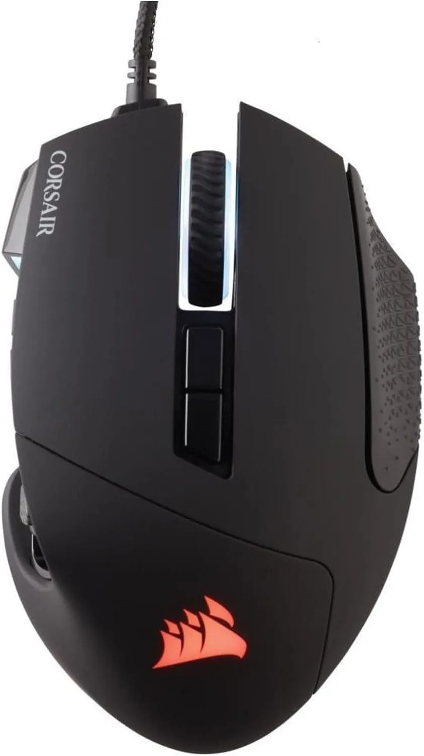 【優惠價】Corsair SCIMITAR RGB ELITE Optical MOBA/MMO Gaming Mouse - Black 黑色 CH-9304211-AP