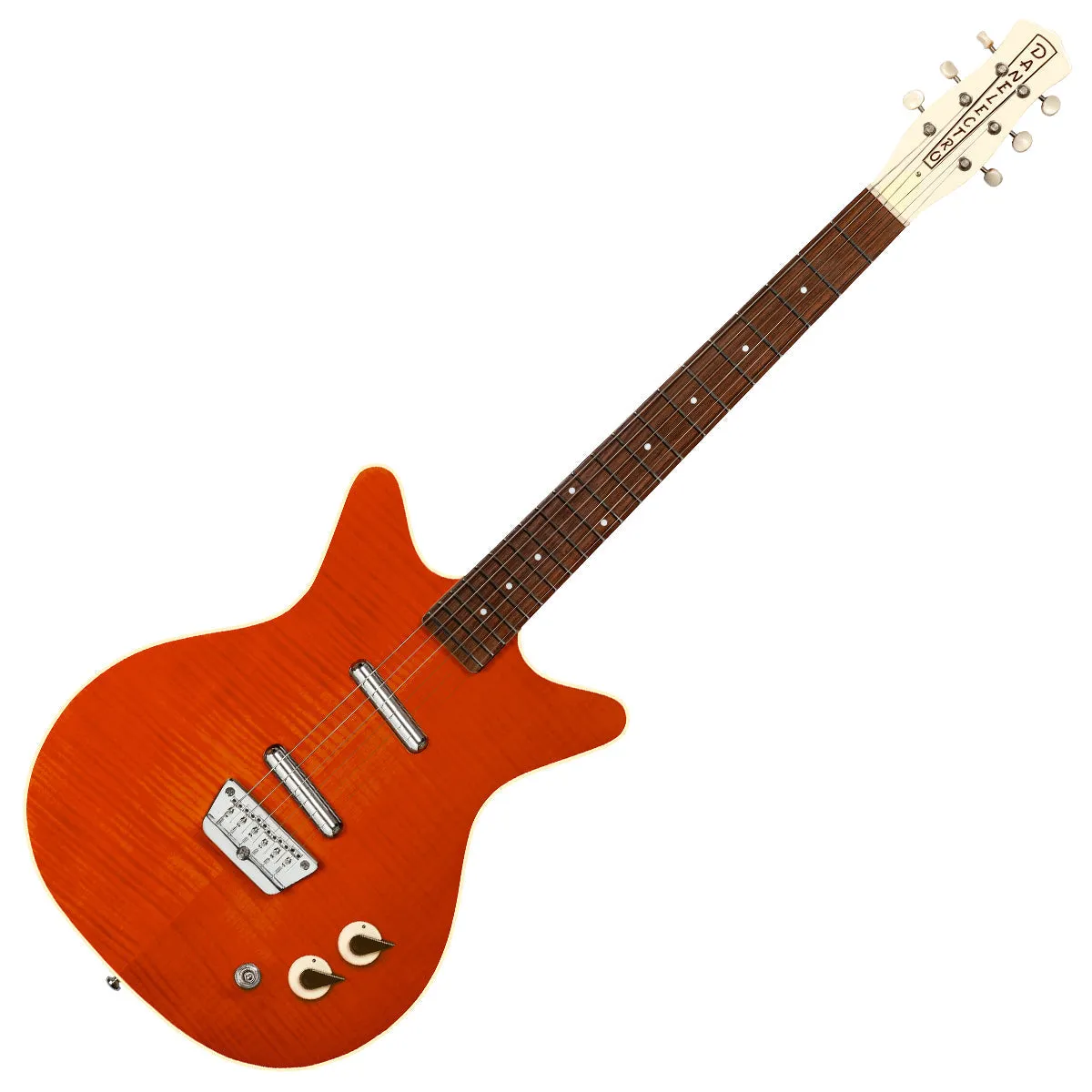 Danelectro '59 Divine Electric Guitar ~ Flame Maple